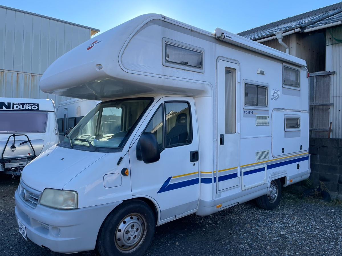 Fiat Ducato Burstner フィアット デュカト バーストナー 受取り
