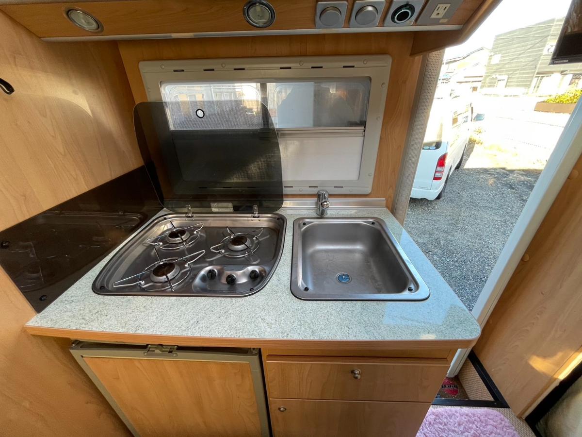 Fiat Ducato Burstner フィアット デュカト バーストナー キッチン シンク